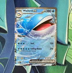 Pokemon TCG Wailord EX 016/084 Primal Clash holo rare English - Image 1