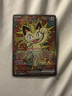 Pokemon Company Meowth ex 121/088 Perfect Order SIR 170HP Eng - Image 1