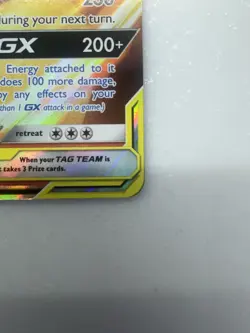 Reshiram & Charizard GX 20/214 Tag Team Holo Unbroken Bonds Pokemon Card NM - Image 2