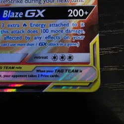 Near Mint Reshiram & Charizard GX TAG TEAM 20/214 Unbroken Bonds 2019 Holo - Image 2