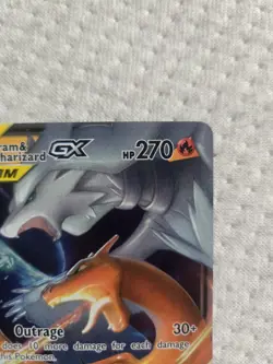 Pokemon Reshiram & Charizard GX TAG TEAM 20/214 Unbroken Bonds UR Holo Eng - Image 5