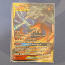 Reshiram & Charizard GX Sm-Unbroken Bonds 20/214 TAG TEAM Holo English 270 HP - Image 1