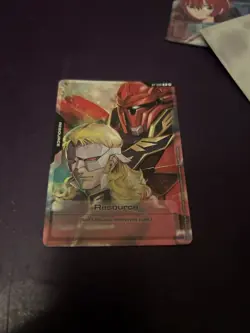 Resource Full Frontal & Sinanju RP-006 Promo English Gundam Card Game - Image 1