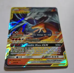 Reshiram & Charizard GX 20/214 Unbroken Bonds TAG TEAM Holo ENG - Image 2