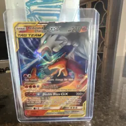 Pokemon Reshiram & Charizard GX 20/214 Unbroken Bonds TAG TEAM Holo HP270 - Image 1