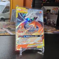 Reshiram & Charizard GX (20/214) Unbroken Bonds Tag Team Holo Rare FRENCH - Image 1