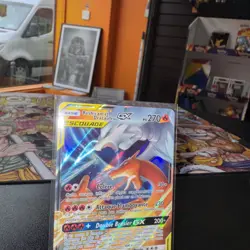 Reshiram & Charizard GX (20/214) Unbroken Bonds Tag Team Holo Rare FRENCH - Image 2