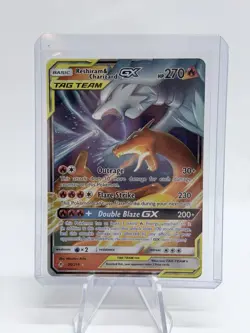 Reshiram & Charizard GX TAG TEAM Ultra Rare Holo 20/214 Sm-Unbroken Bonds - Image 1