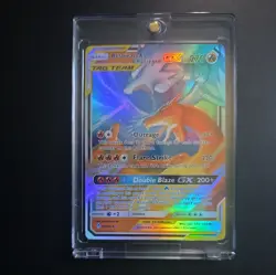 Reshiram & Charizard GX TAG TEAM Holo 20/214 Sm-Unbroken Bonds 270 HP - Image 1