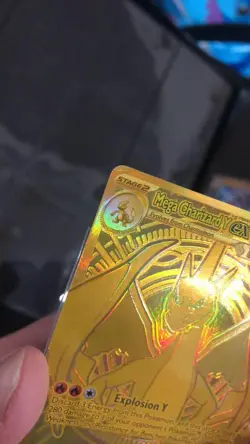 Mega Charizard Y ex 294/217 Mega Hyper Rare Ascended Heroes Pokemon Holo LP - Image 3