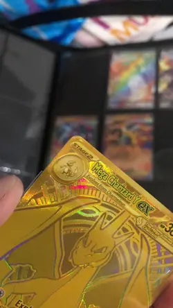 Mega Charizard Y ex 294/217 Mega Hyper Rare Ascended Heroes Pokemon Holo LP - Image 4