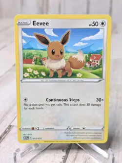 Pokemon Card - Eevee 2025 McDonald's Dragon Discovery 013/015 Promo - Image 1