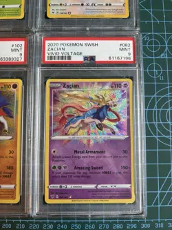 Pokemon TCG Vivid Voltage Amazing Rare 4 Card Bundle Celebi Rayquaza PSA 9 Mint - Image 2