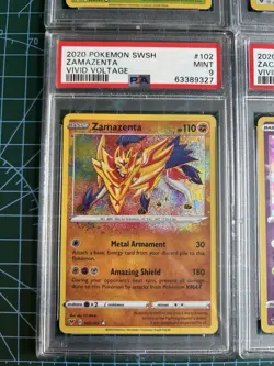 Pokemon TCG Vivid Voltage Amazing Rare 4 Card Bundle Celebi Rayquaza PSA 9 Mint - Image 3