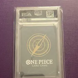 Bandai One Piece Silvers Rayleigh OP08-118 Manga Parallel Alt Art Foil PSA 10 - Image 2