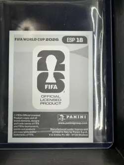 Panini 2026 World Cup Spain Ferran Torres Sticker Green Parallel ESP 18 RARE! - Image 3