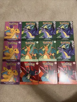 Pokemon TCG McDonalds 2024 Booster Packs Cards Posters Stickers Bundle Lot of 12 - Image 1