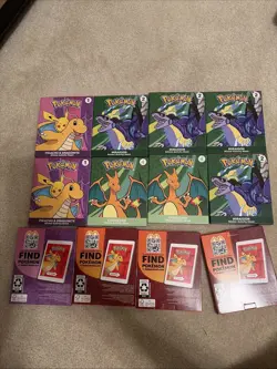 Pokemon TCG McDonalds 2024 Booster Packs Cards Posters Stickers Bundle Lot of 12 - Image 2