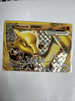 Marowak BREAK 79/162 BreakThrough Ultra Rare Holo Pokemon Card Near Mint - Image 1