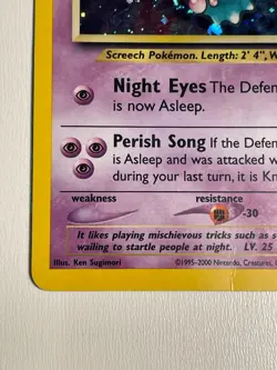 Pokemon Misdreavus Neo Revelation 11/64 Holo Rare Card 50 HP The Pokemon Company - Image 5