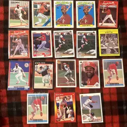 Lot of *18* Ozzie Smith Cards! 89-92 St. Louis Cardinals! Hall of Fame! - Image 1