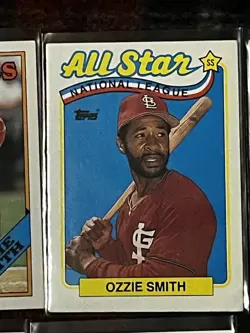 Lot of *18* Ozzie Smith Cards! 89-92 St. Louis Cardinals! Hall of Fame! - Image 4