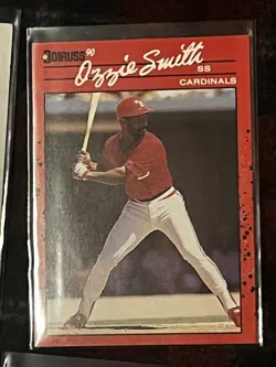 Lot of *18* Ozzie Smith Cards! 89-92 St. Louis Cardinals! Hall of Fame! - Image 5