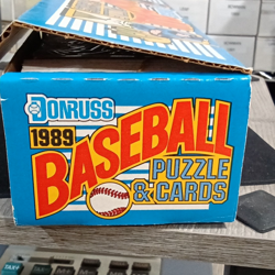 Donruss 1989 Baseball Cards Trading Card Box - 660 Cards - Factory sealed cards - Image 1
