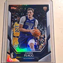 topps 2026 cooper flagg rookie #NBA-6 dallas mavericks basketball card - Image 1