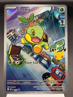 Turtwig MEP040 - Illustration Promo - Mega Evolution Pokemon Card MINT - Image 1