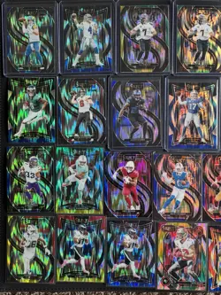 2024 Panini Select NFL Football Prizm Shock Quarterback Josh Allen 46 Card Lot - Image 2