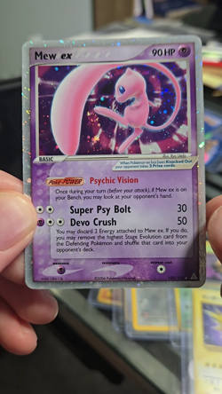 Mew EX 100/110 Holo Rare - Holon Phantoms Kick Swirl 🌀 LP/MP w/ Video 🥋✨ - Image 2