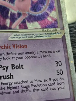 Mew EX 100/110 Holo Rare - Holon Phantoms Kick Swirl 🌀 LP/MP w/ Video 🥋✨ - Image 5