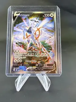 Arceus V Alt Art Holo Ultra Rare #166/172 SWSH09: Brilliant Stars 2022 NM/M - Image 1