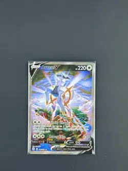 Arceus V Alt Art Holo Ultra Rare #166/172 SWSH09: Brilliant Stars 2022 NM/M - Image 3