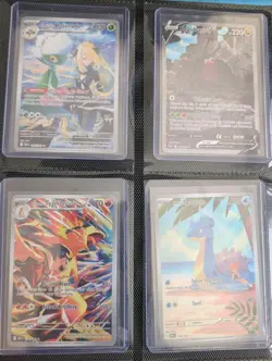 Pokemon TCG Personal Binder Collection , x2 graded cards included - Image 1
