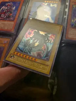 Blue Eyes White Dragon LOB-001 Legend Of Blue Eyes Yugioh! [Wavy Print] - Image 3