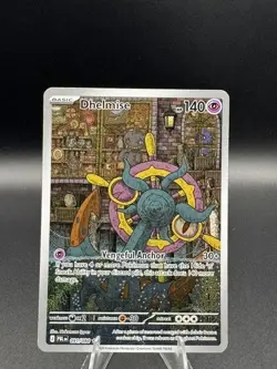 Dhelmise Holo Illustration Rare ME05: Pitch Black 091/084 NM - Image 1