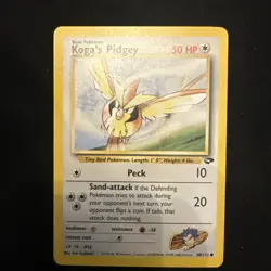 Pokemon TCG Koga's Pidgey Gym Challenge 80/132 Regular LP. - Image 1