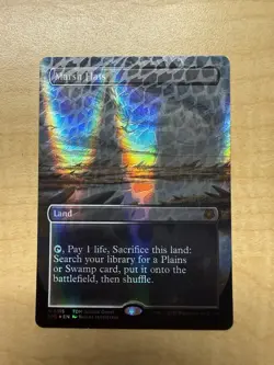 Marsh Flats (Borderless) (Dragonscale Foil) Special Guests Foil - Image 1