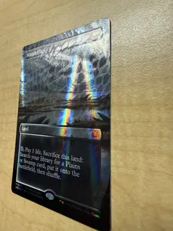 Marsh Flats (Borderless) (Dragonscale Foil) Special Guests Foil - Image 3