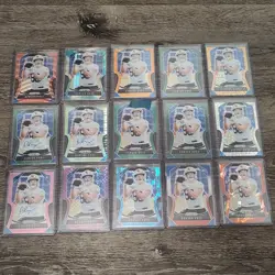 Panini Prizm Dawson Knox Rookie Buffalo Bills Autograph Lot 15 Cards 2019 - Image 1