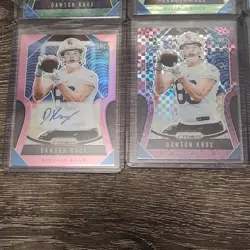 Panini Prizm Dawson Knox Rookie Buffalo Bills Autograph Lot 15 Cards 2019 - Image 4