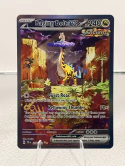 The Pokemon Company Raging Bolt ex 208/162 SV05 Full Art Holo Eng 240 HP - Image 1