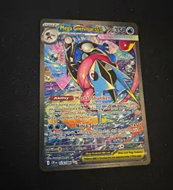 Pokemon TCG Mega Greninja EX 116/086 Special Illustration Rare Full Art Holo ENG - Image 1