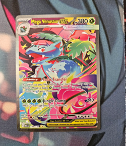 Mega Venusaur EX 177/132 Me01: Mega Evolution Holo Full Art EN - Image 1