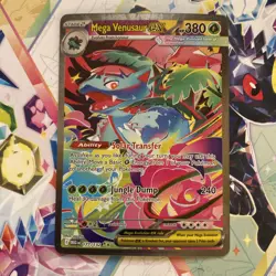 Mega Venusaur EX 177/132 Me01: Mega Evolution Full Art Holo SIR - Image 1