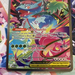 Mega Venusaur EX 177/132 Me01: Mega Evolution Full Art Holo SIR - Image 2