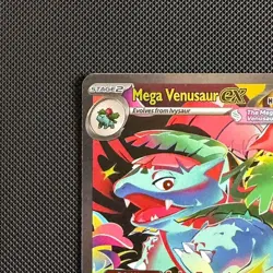 Mega Venusaur EX 177/132 Me01: Mega Evolution Full Art Holo SIR - Image 3