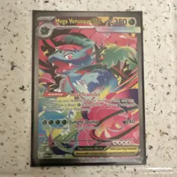 Mega Venusaur EX 177/132 Me01: Mega Evolution Holo Full Art Eng 380HP - Image 1